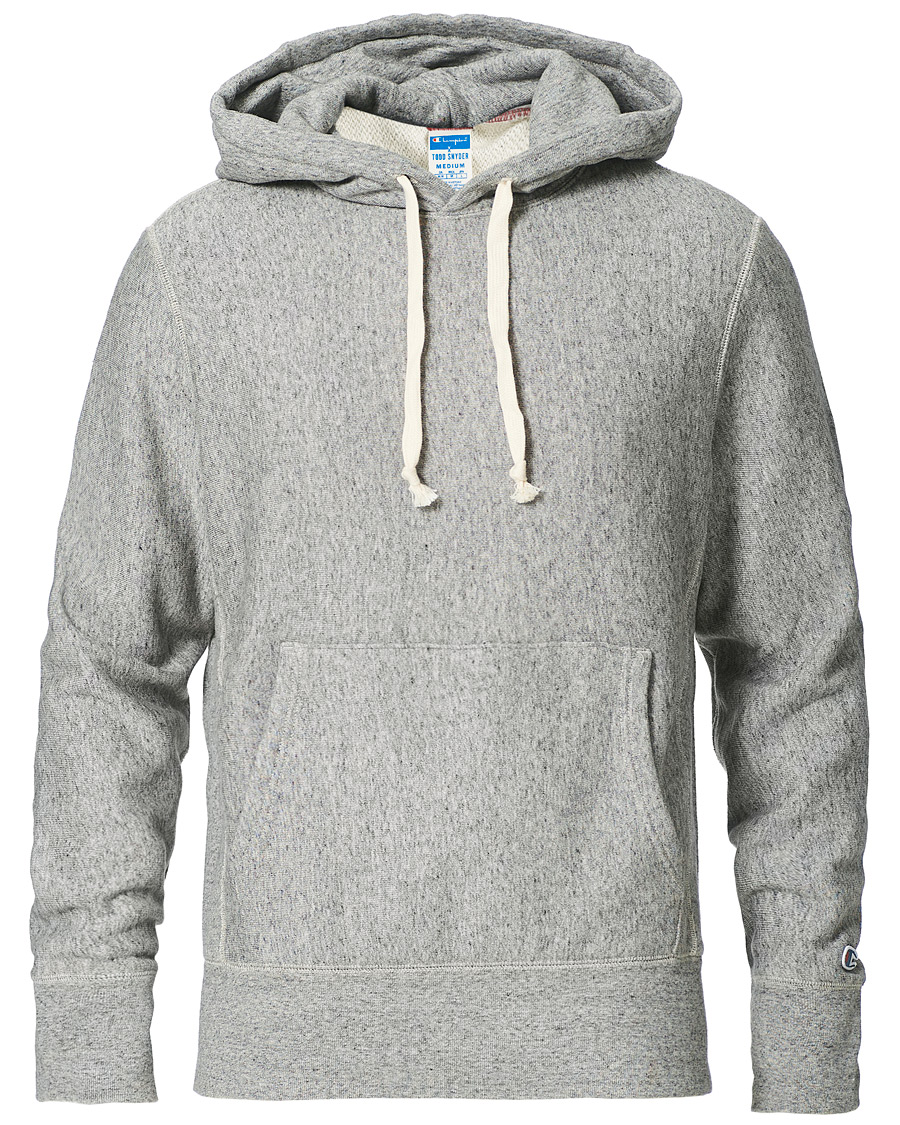 Herren | Pullover | Champion | Todd Snyder Loose French Terry Hood Antique Grey Mix