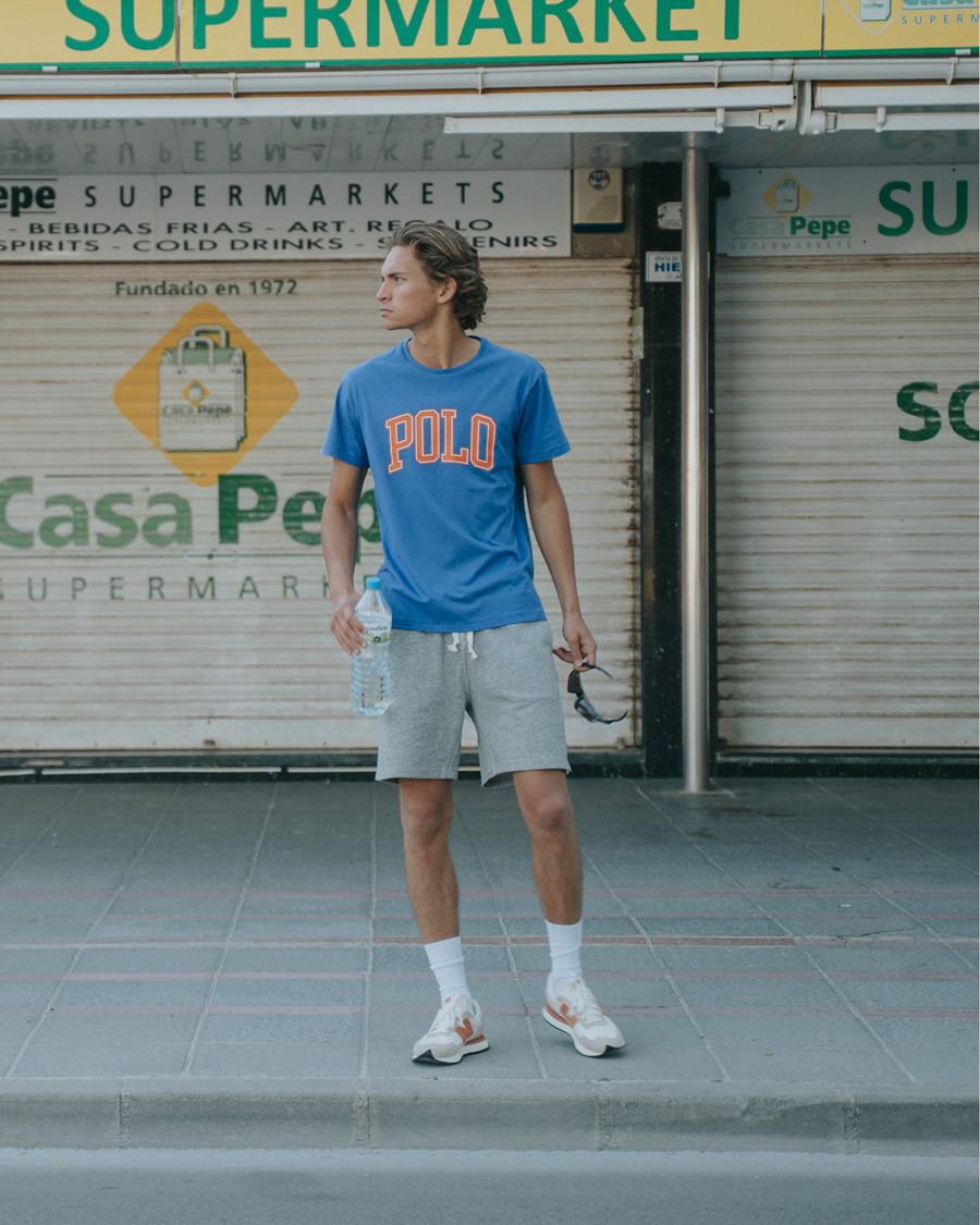 Herren | Shorts | Champion | Todd Snyder Loose French Terry Sweatshorts Antique Grey Mix