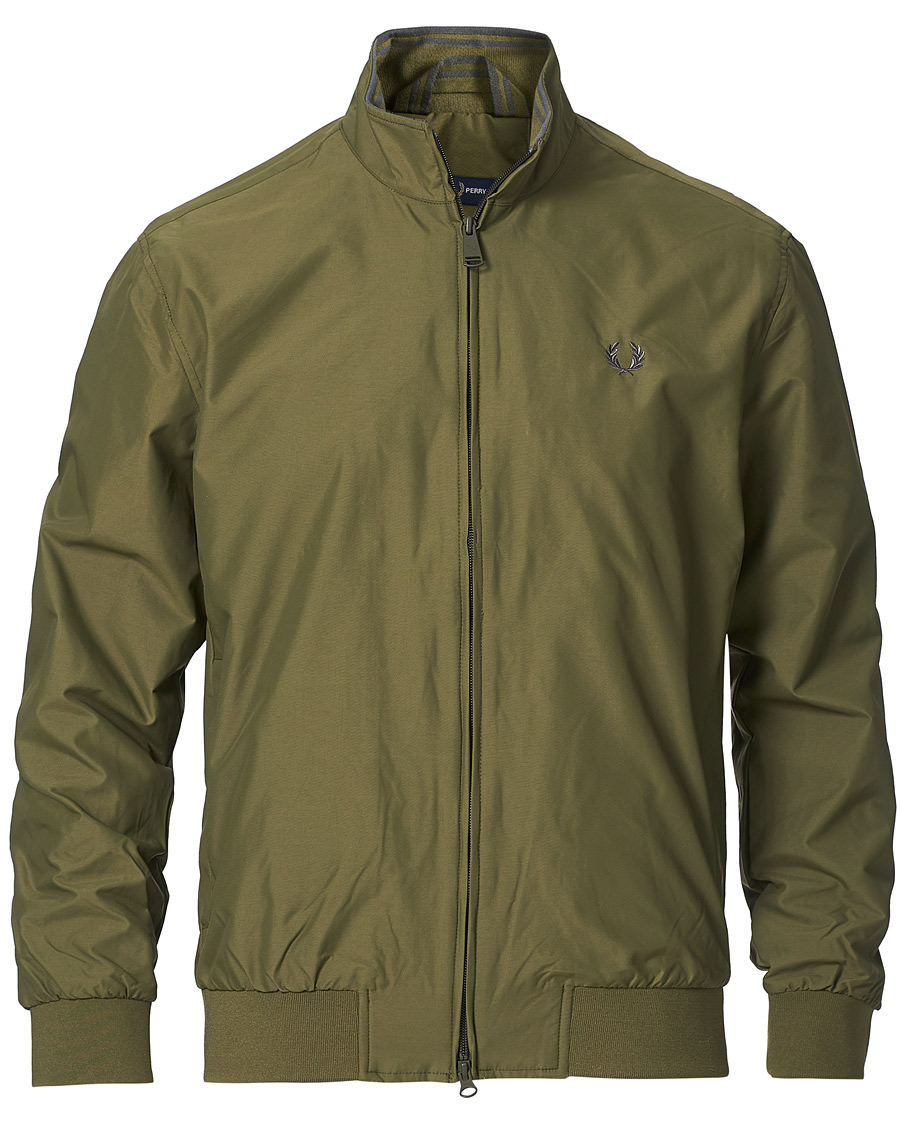 Herren | Jacken | Fred Perry | Brentham Jacket Military Green