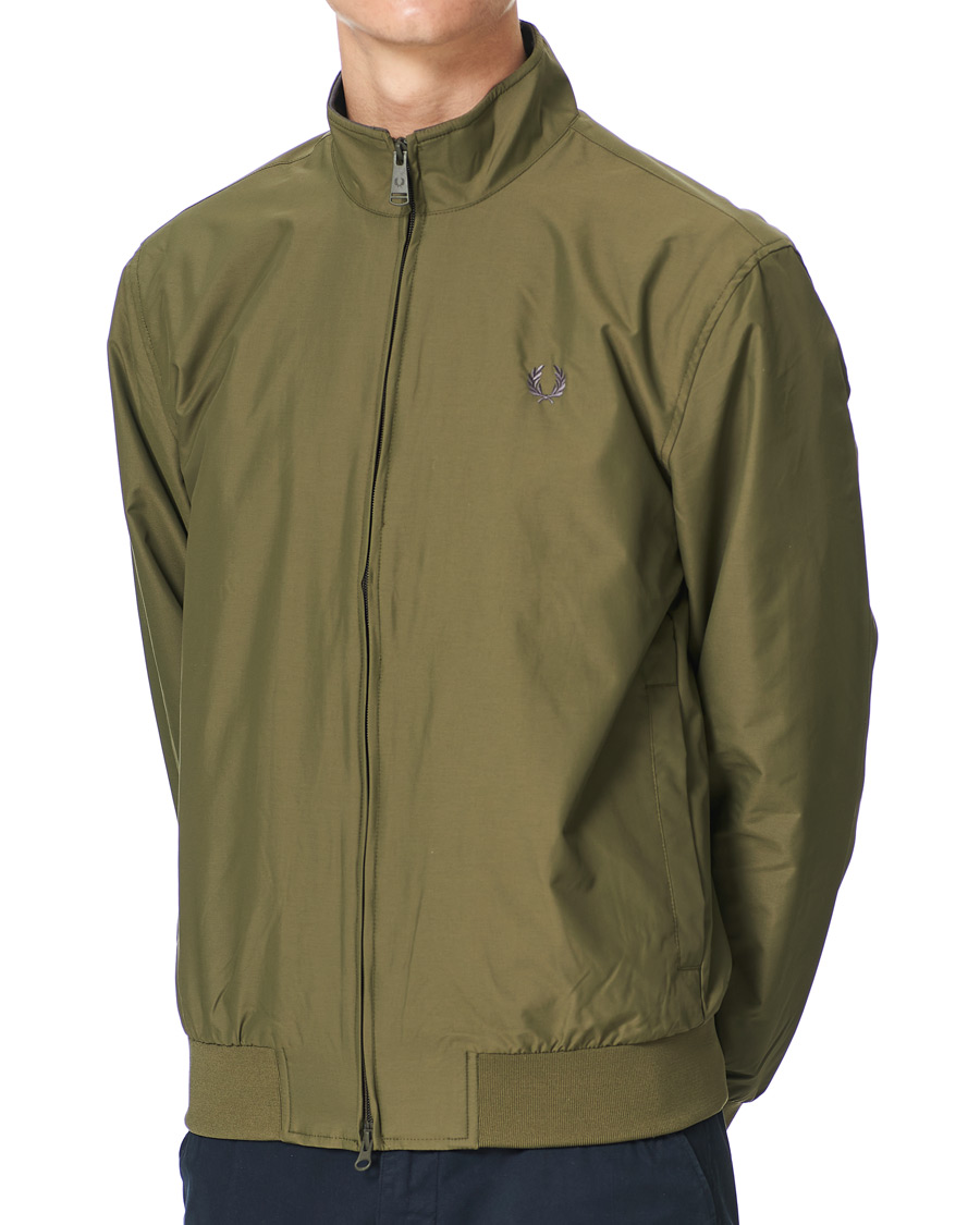 Herren | Jacken | Fred Perry | Brentham Jacket Military Green