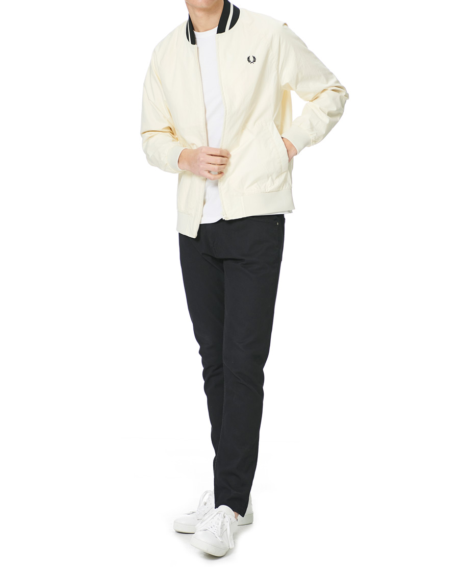 Herren | Jacken | Fred Perry | Tennis Bomber Jacket Ecru
