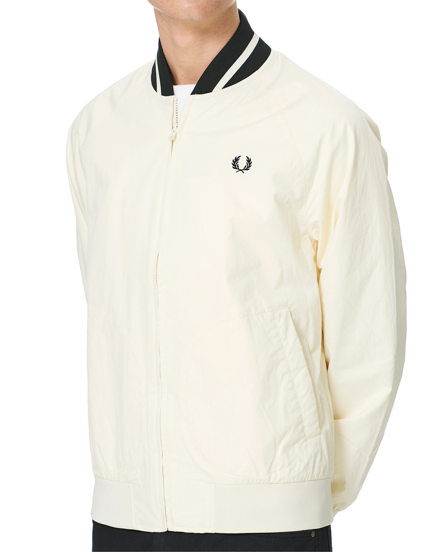 Herren | Jacken | Fred Perry | Tennis Bomber Jacket Ecru