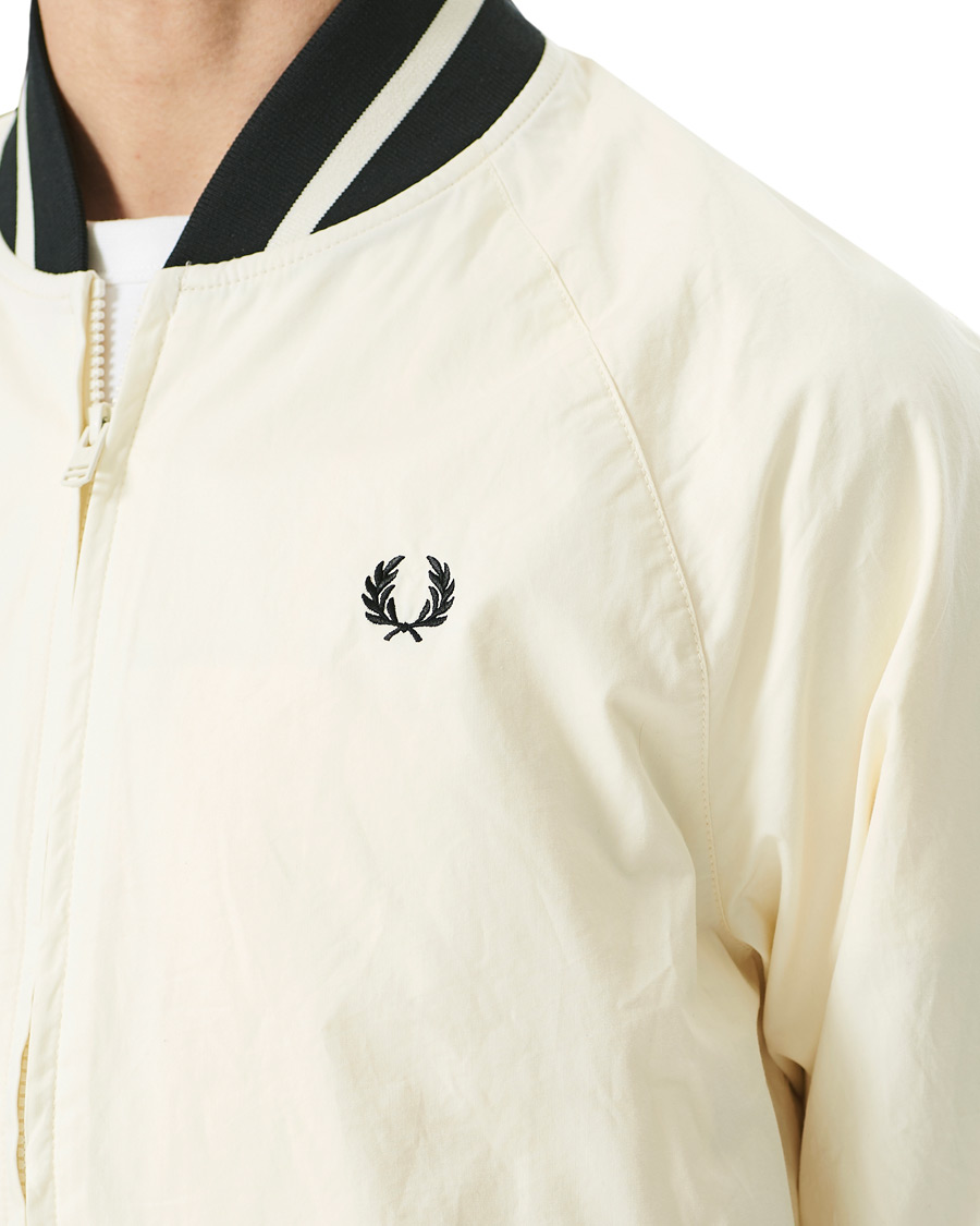 Herren | Jacken | Fred Perry | Tennis Bomber Jacket Ecru
