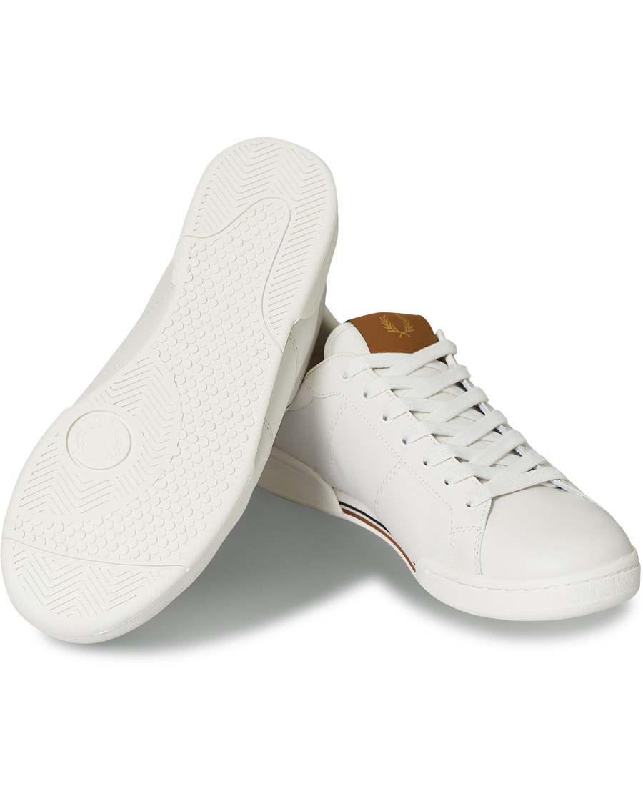 Herren | Fred Perry B722 Leather Sneaker Porcelain | Fred Perry | B722 Leather Sneaker Porcelain
