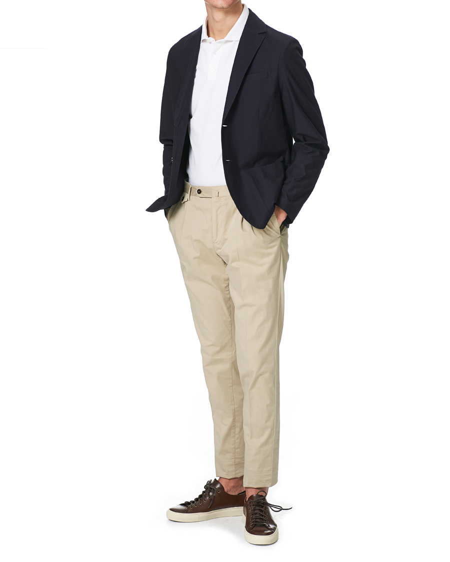 Herren | Sakkos | Harris Wharf London | Cotton Twill Blazer Dark Blue