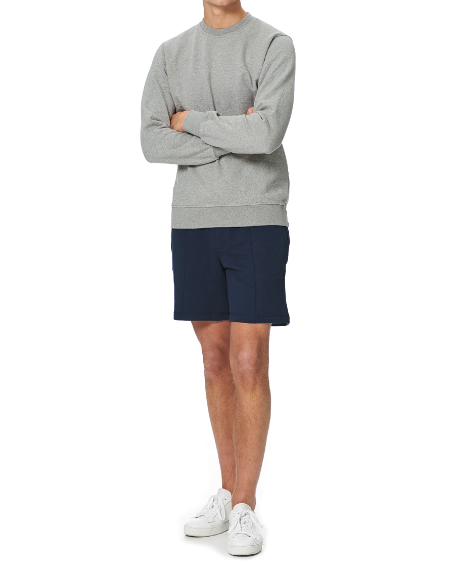 Herren | Shorts | Stenströms | Cotton Jersey Shorts Navy