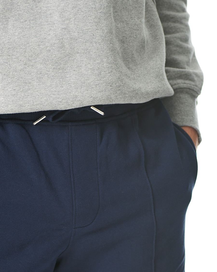 Herren | Shorts | Stenströms | Cotton Jersey Shorts Navy