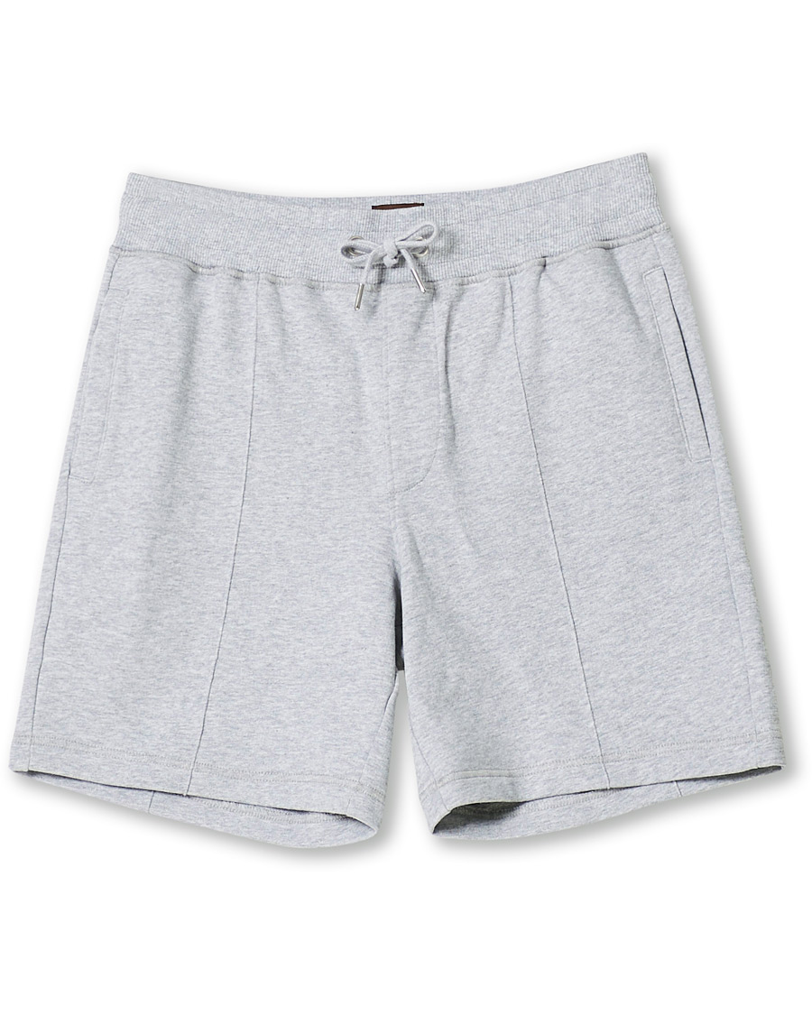 Herren | Shorts | Stenströms | Cotton Jersey Shorts Grey