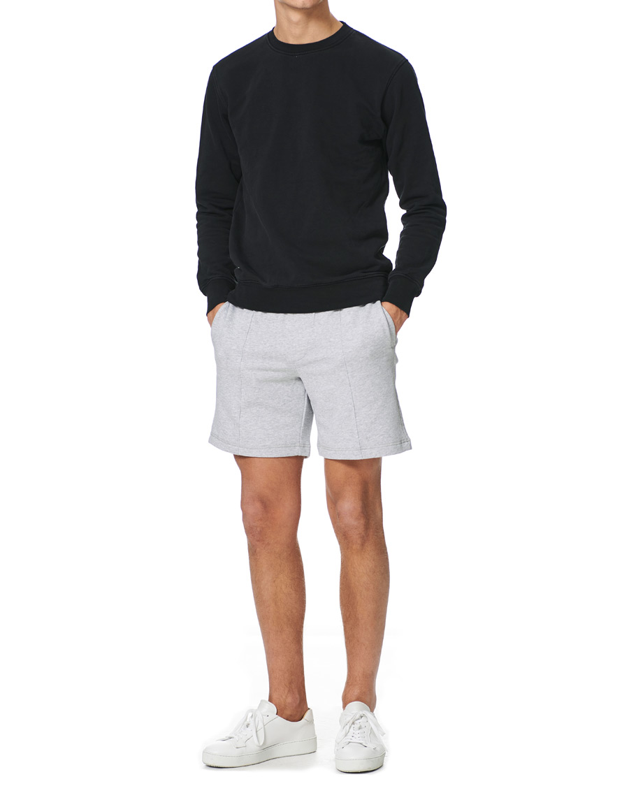 Herren | Shorts | Stenströms | Cotton Jersey Shorts Grey