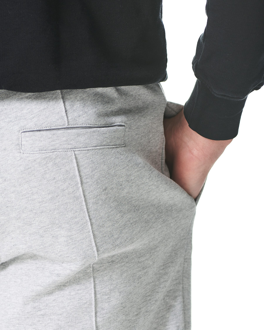 Herren | Shorts | Stenströms | Cotton Jersey Shorts Grey