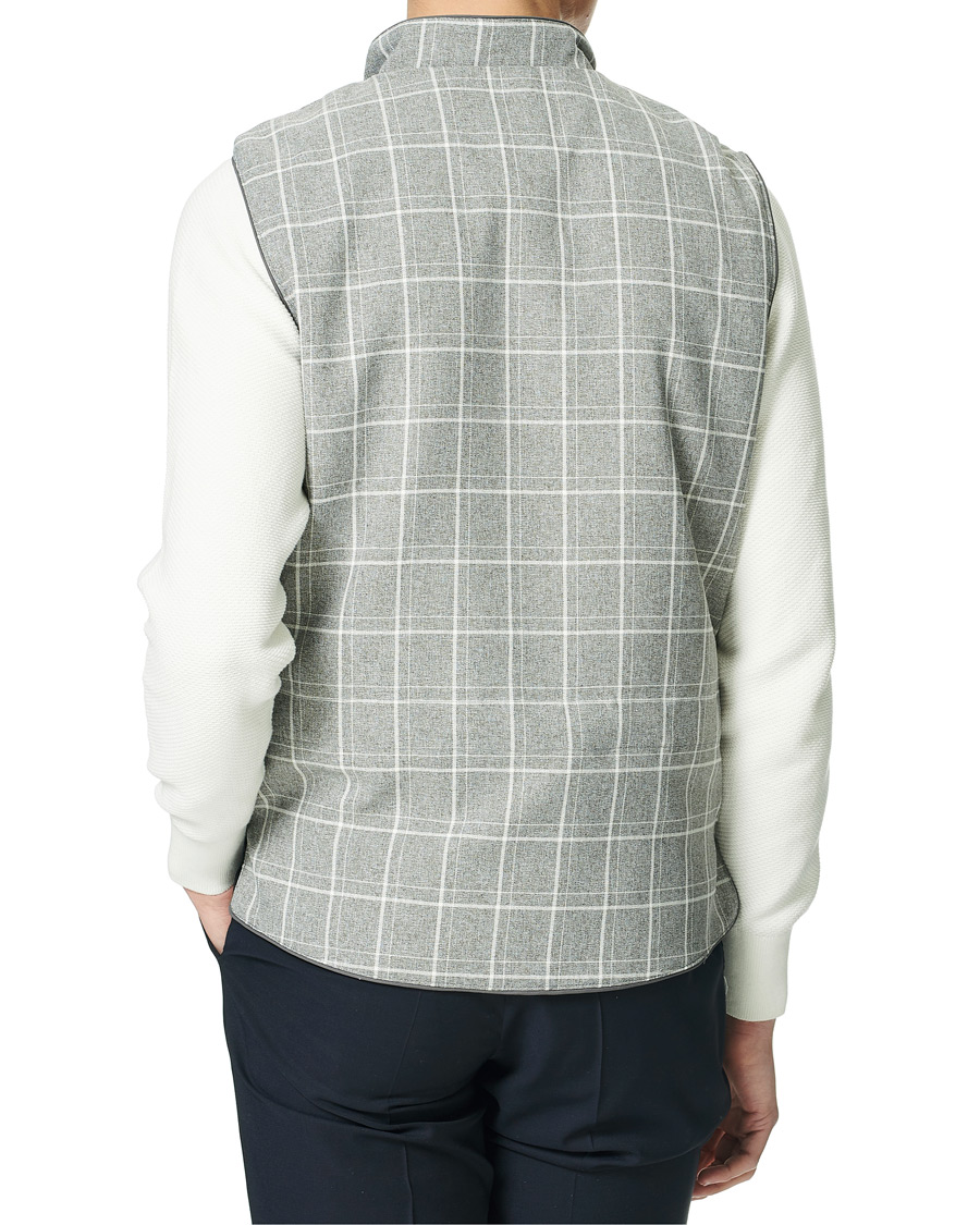Herren | Jacken | Stenströms | Quilted Light Padded Vest Grey