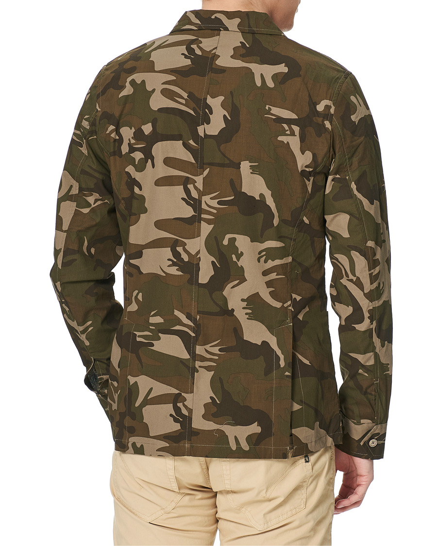 Herren | Hemden | Stenströms | Cotton Overshirt Camo