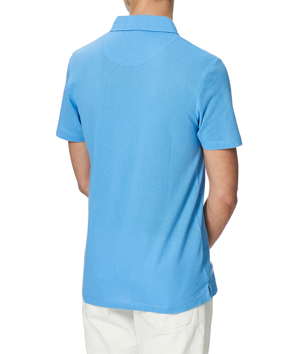 Herren | Poloshirts | Sunspel | Riviera Polo Shirt Mid Blue