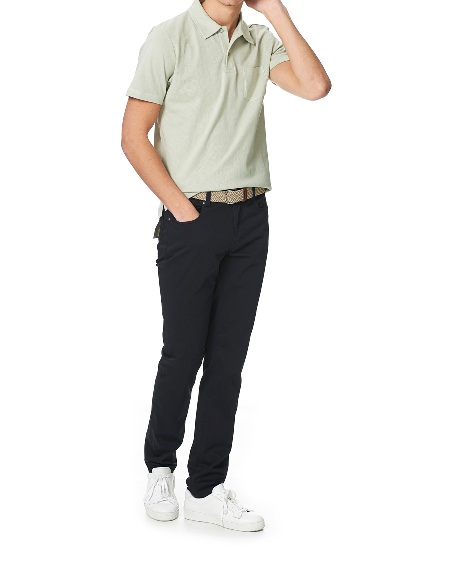 Herren | Poloshirts | Sunspel | Riviera Polo Shirt Pistachio