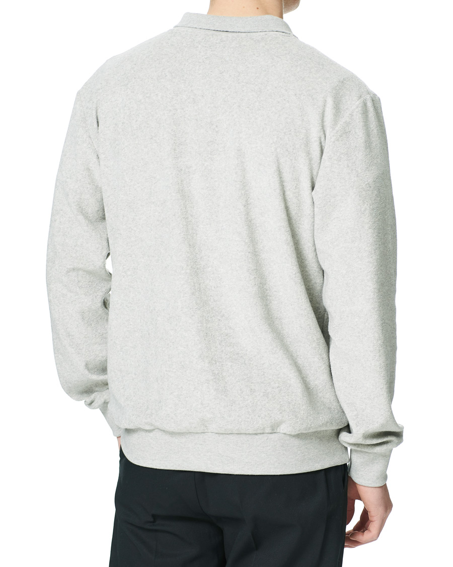 Herren | Pullover | Howlin' | Long Sleeve Terry Polo Grey