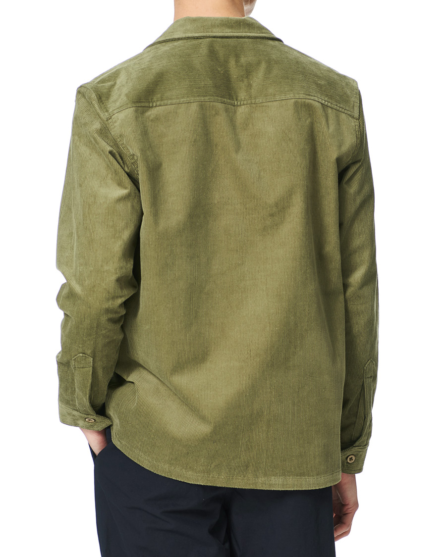 Herren | Hemden | Howlin' | Summer Cord Pocket Overshirt Green