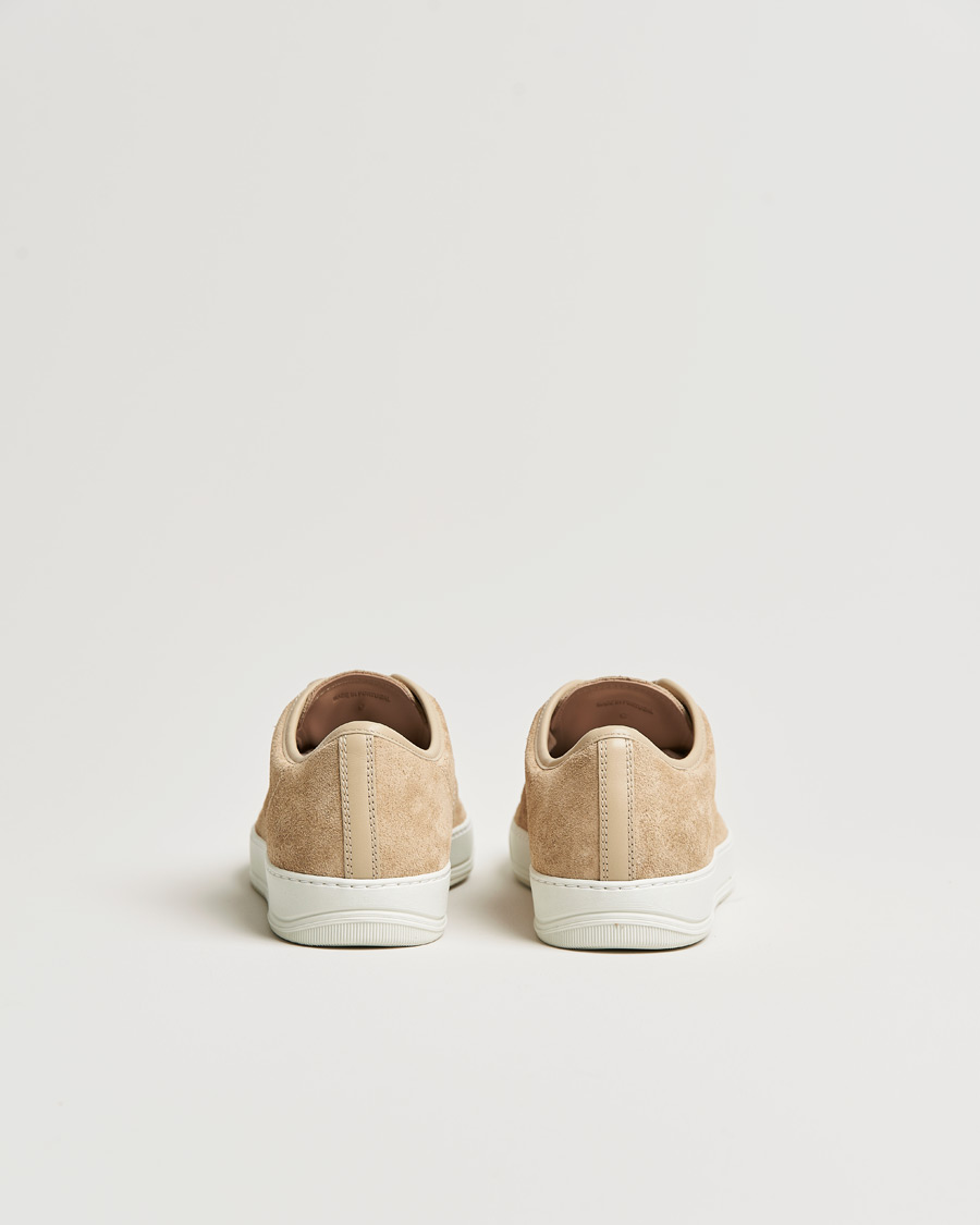Herren | Lanvin Nappa Cap Toe Sneaker Beige | Lanvin | Nappa Cap Toe Sneaker Beige