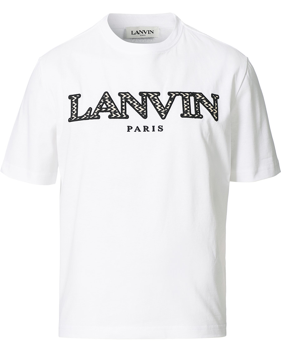 Herren | T-Shirts | Lanvin | Curb Logo T-Shirt Optic White