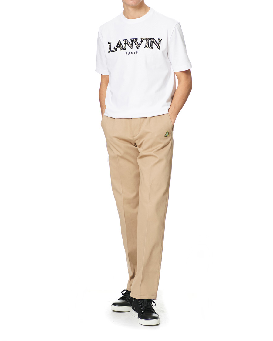 Herren | T-Shirts | Lanvin | Curb Logo T-Shirt Optic White