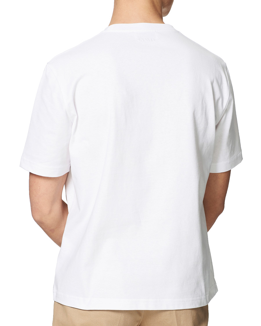 Herren | T-Shirts | Lanvin | Curb Logo T-Shirt Optic White