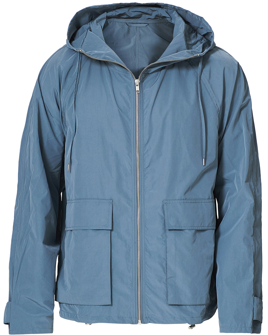 Herren | Jacken | Filippa K | Malmo Windbreaker Jacket Dusty Blue