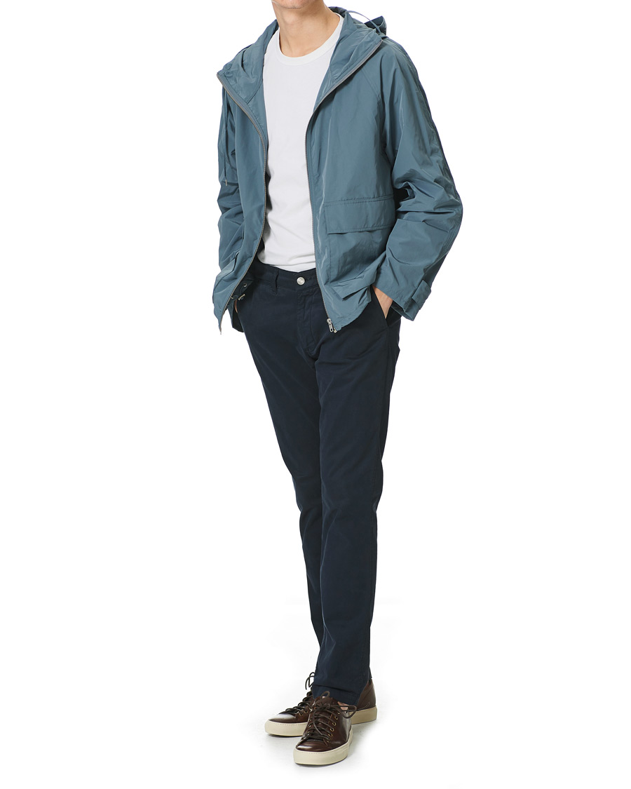Herren | Jacken | Filippa K | Malmo Windbreaker Jacket Dusty Blue