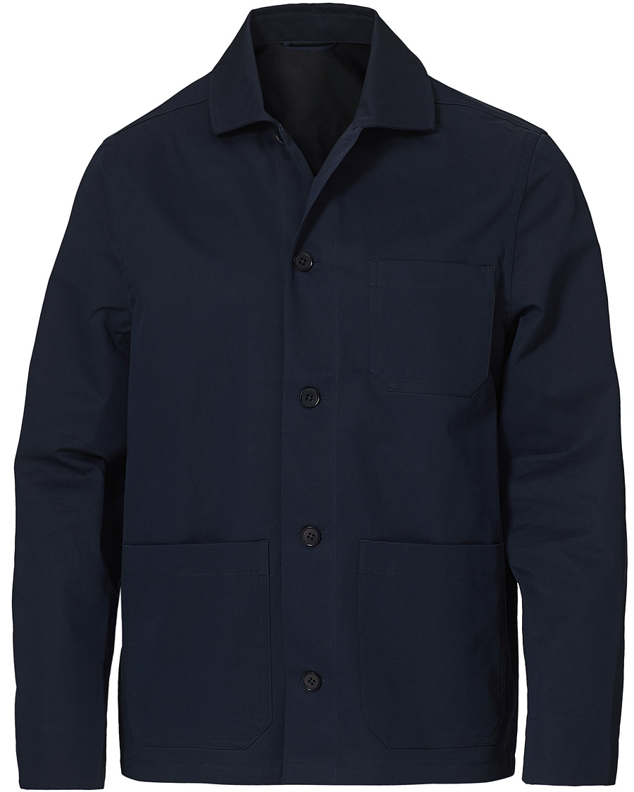 Herren | Hemden | Filippa K | Louis Cotton Jacket Navy