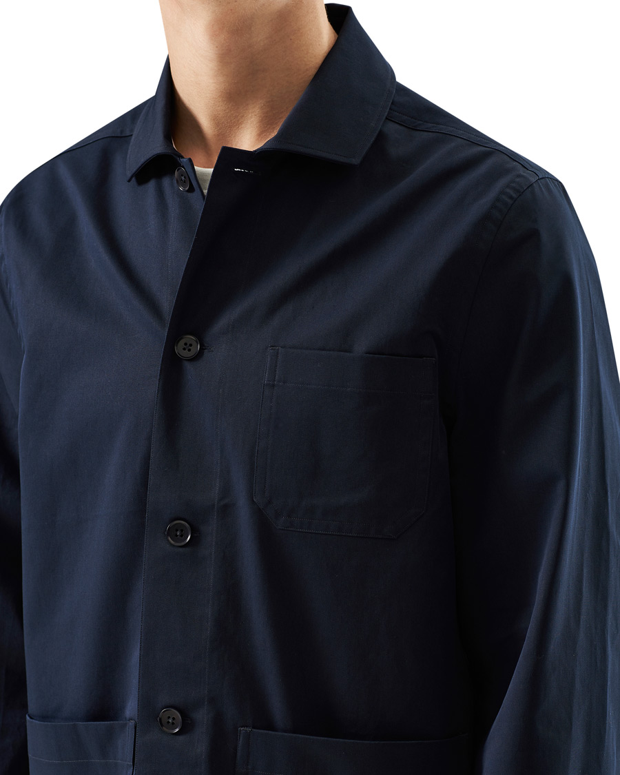Herren | Hemden | Filippa K | Louis Cotton Jacket Navy