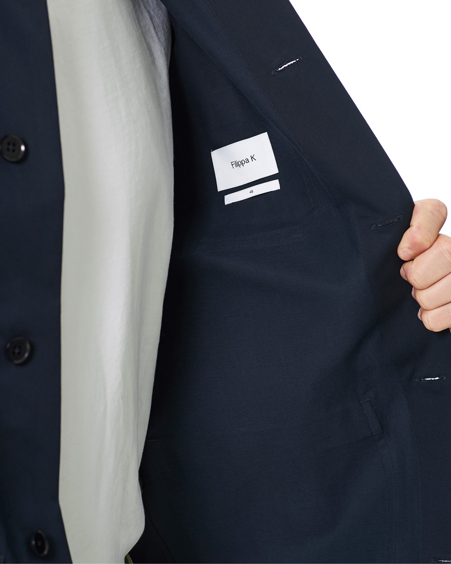 Herren | Hemden | Filippa K | Louis Cotton Jacket Navy