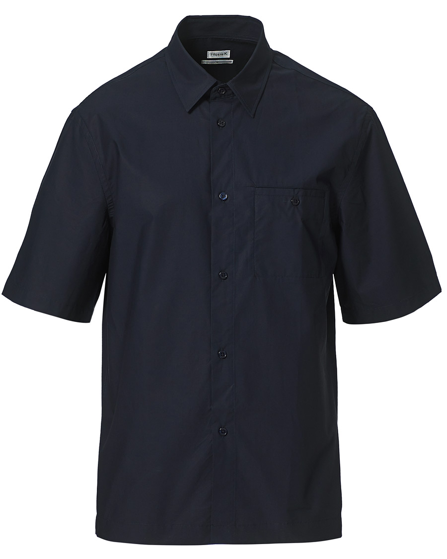 Herren | Hemden | Filippa K | Oliver Poplin Shirt Navy