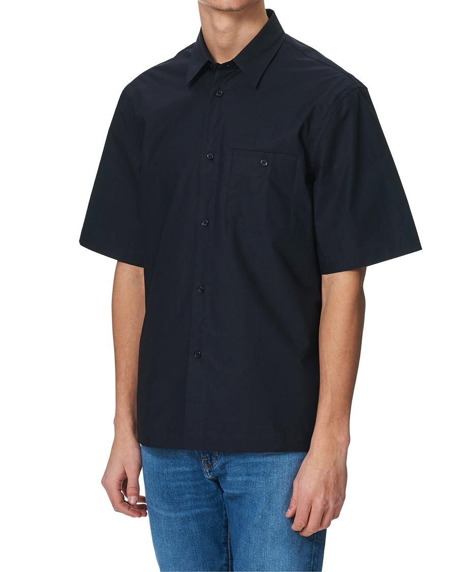 Herren | Hemden | Filippa K | Oliver Poplin Shirt Navy