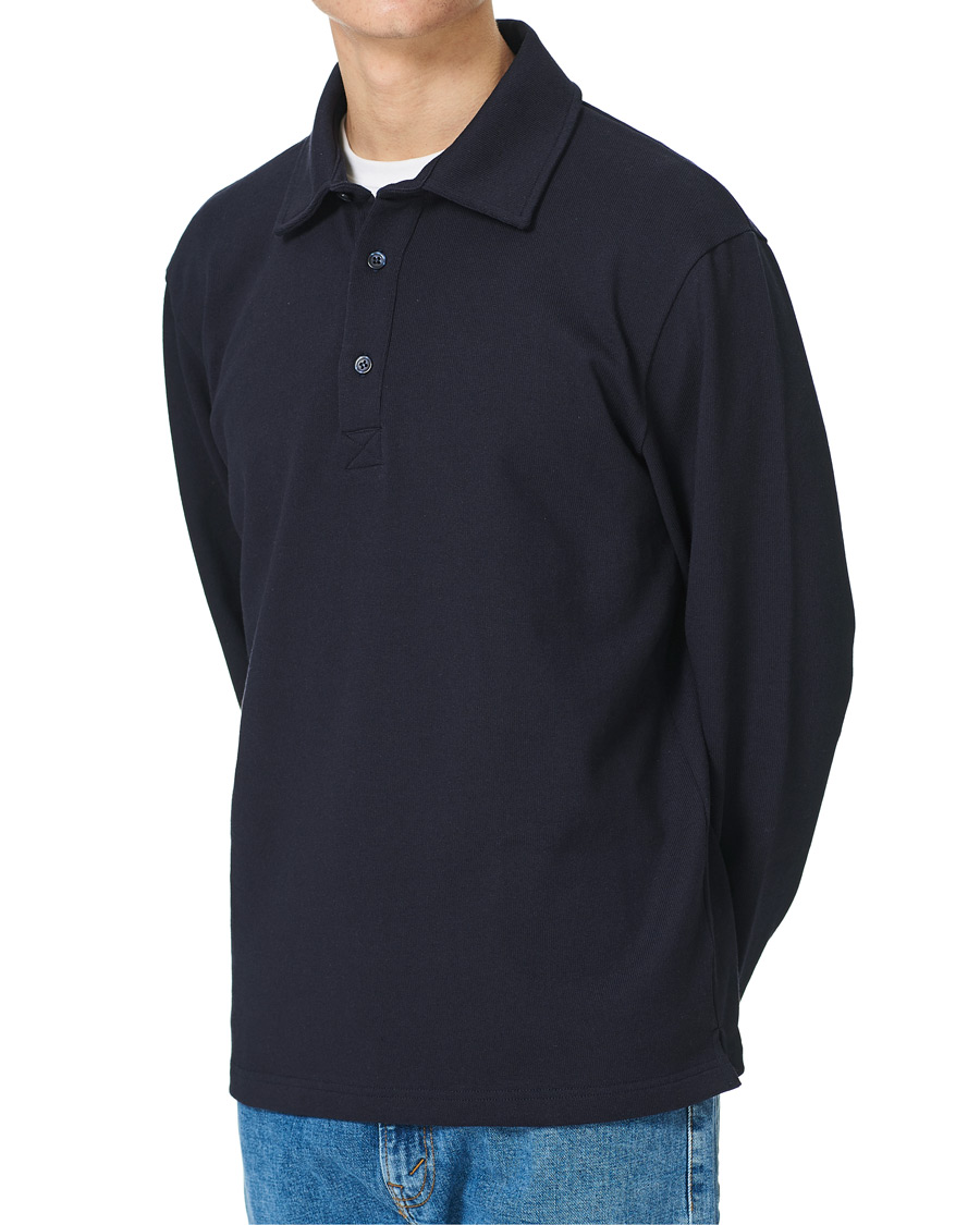 Herren | Pullover | Filippa K | Rugby Sweatshirt Navy