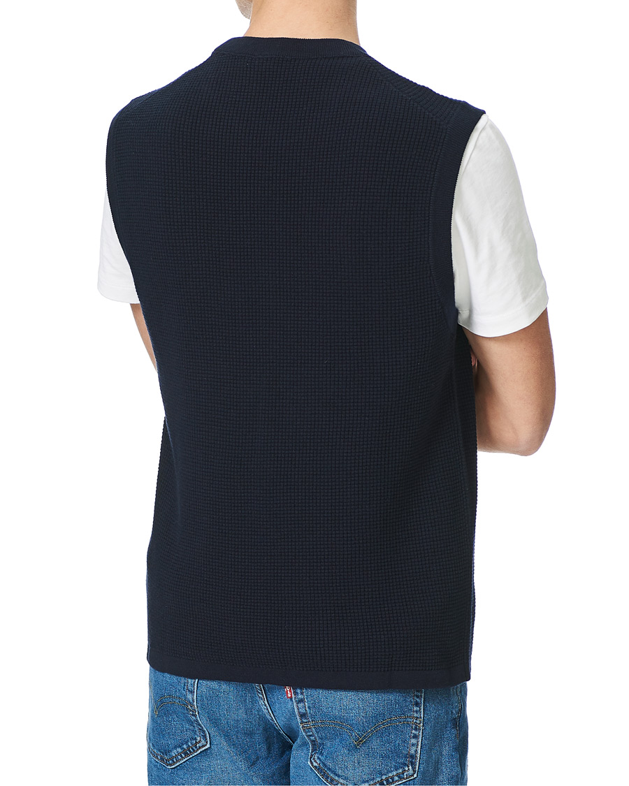 Herren | Pullover | Filippa K | Gerald Vest Navy