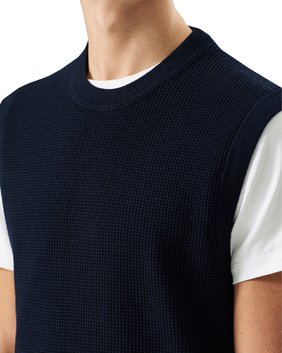 Herren | Pullover | Filippa K | Gerald Vest Navy