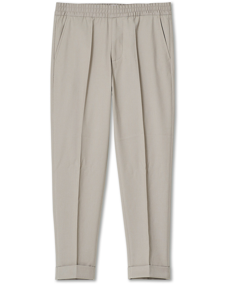 Herren | Hosen | Filippa K | Terry Cropped Trousers Light Taupe