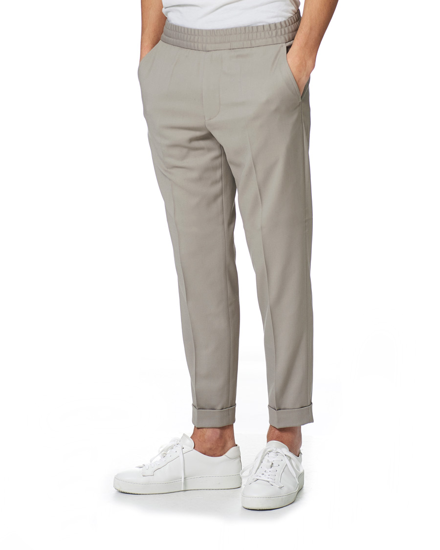 Herren | Hosen | Filippa K | Terry Cropped Trousers Light Taupe