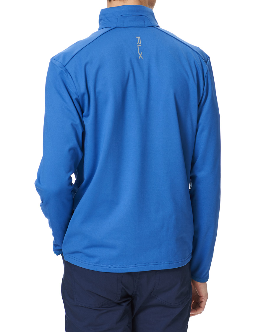 Herren | Pullover | RLX Ralph Lauren | Luxury Jersey Half Zip Liberty Blue