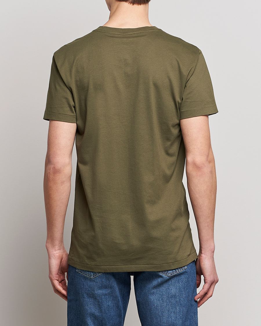 Herren | T-Shirts | Polo Ralph Lauren | 3-Pack Crew Neck T-Shirt Olive/Green/Dark Green