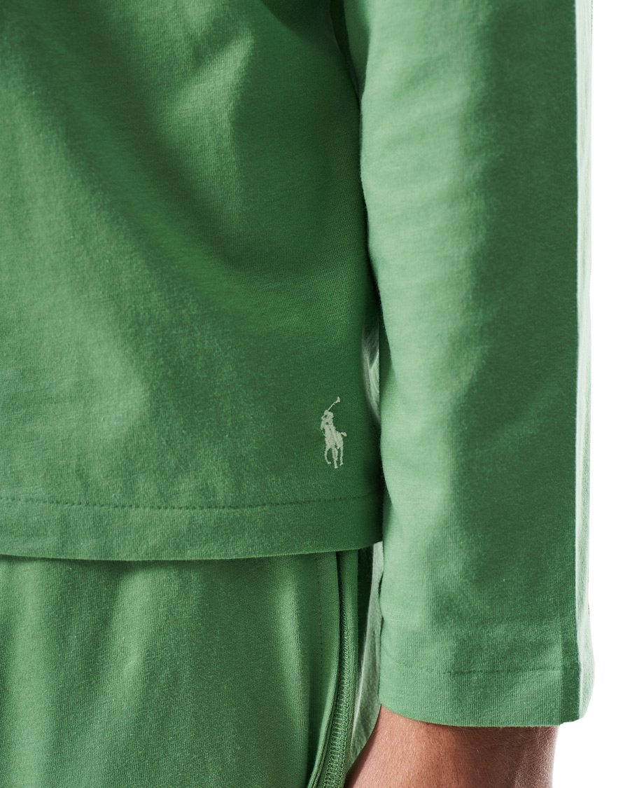 Herren | T-Shirts | Polo Ralph Lauren | Liquid Cotton Long Sleeve Tee Outback Green