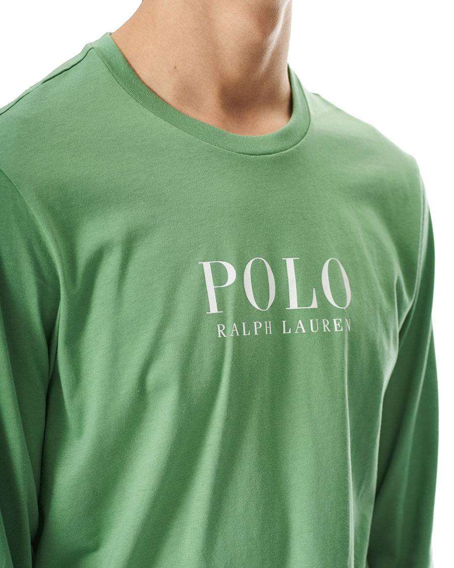 Herren | T-Shirts | Polo Ralph Lauren | Liquid Cotton Long Sleeve Tee Outback Green