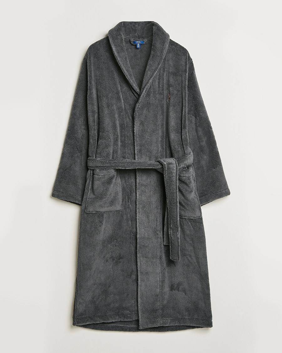 Herren | Schlafanzüge & Bademäntel | Polo Ralph Lauren | Cotton Terry Robe Dark Slate