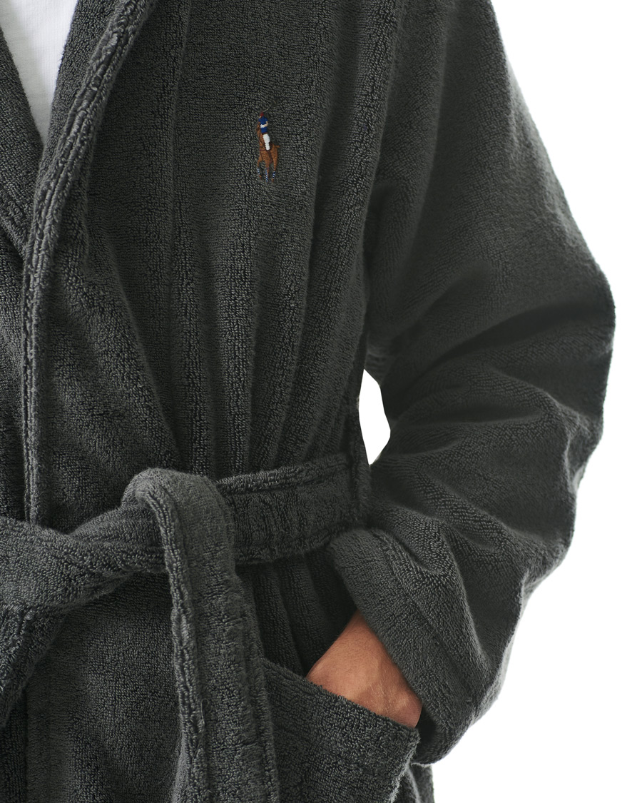 Herren | Schlafanzüge & Bademäntel | Polo Ralph Lauren | Cotton Terry Robe Dark Slate