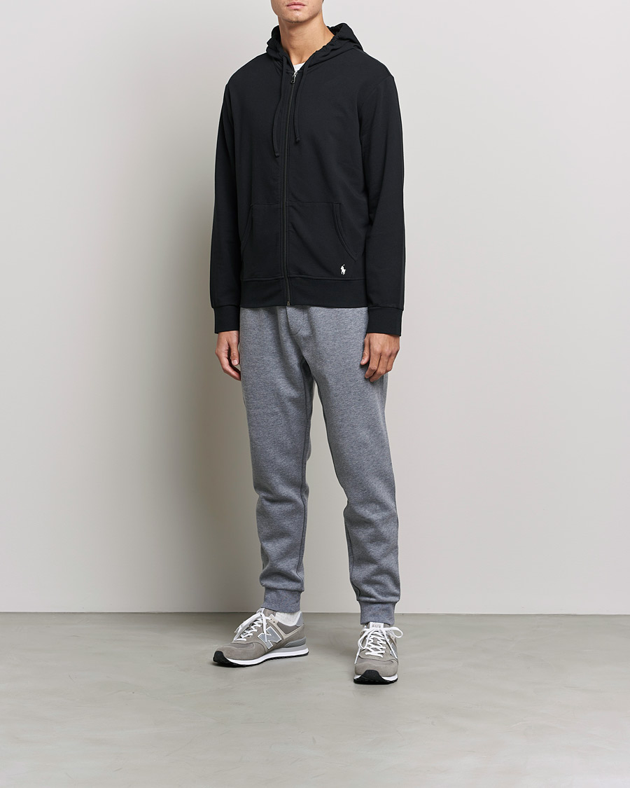 Herren | Pullover | Polo Ralph Lauren | Cotton Jersey Long Sleeve Hoodie Black