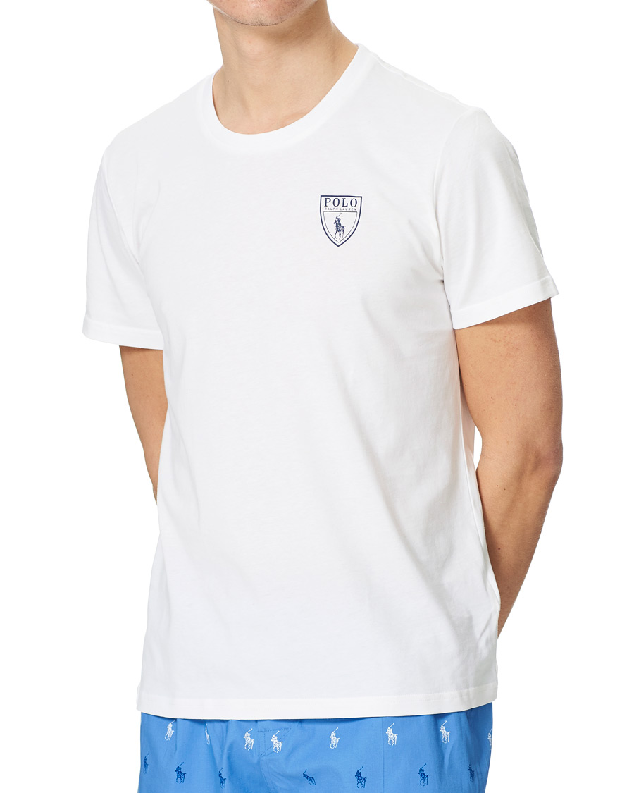 Herren | Schlafanzüge & Bademäntel | Polo Ralph Lauren | Short Sleeve Pyjama Set White/Blue
