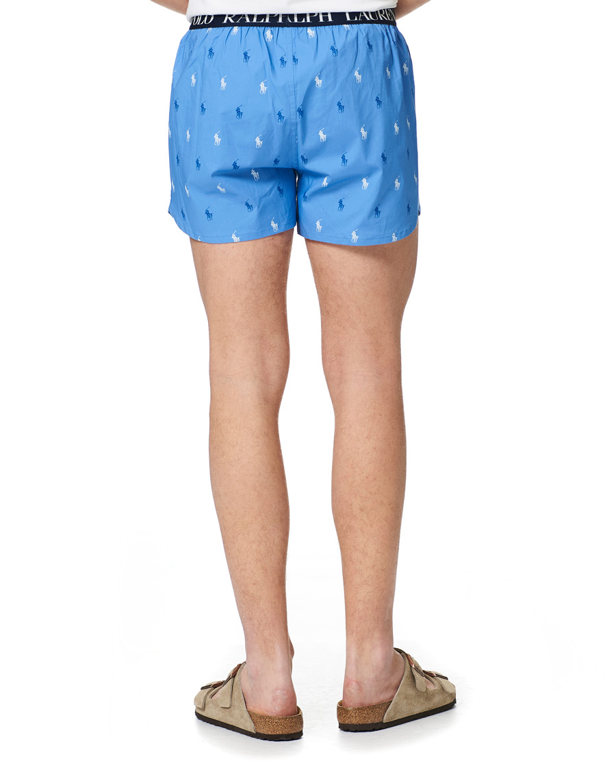 Herren | Schlafanzüge & Bademäntel | Polo Ralph Lauren | Short Sleeve Pyjama Set White/Blue