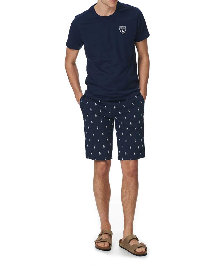 Herren | Schlafanzüge & Bademäntel | Polo Ralph Lauren | Short Sleeve Pyjama Set Navy