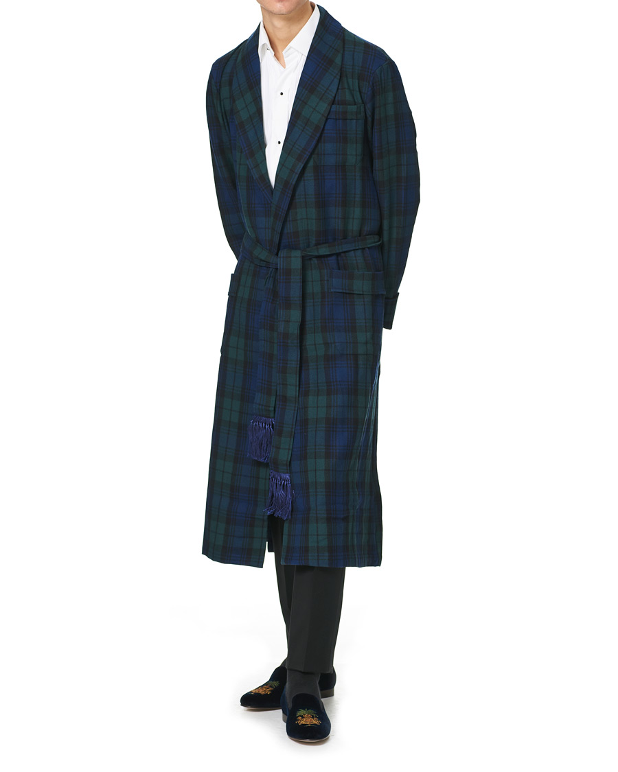 Herren | Ralph Lauren Purple Label | Ralph Lauren Purple Label | Alonso Palm Crest Slippers Navy