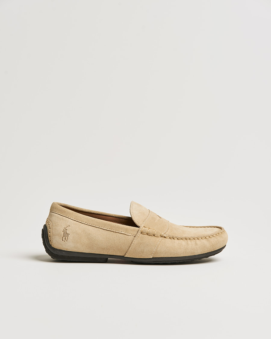 Herren | Polo Ralph Lauren Reynold Driving Loafer Beige Suede | Polo Ralph Lauren | Reynold Driving Loafer Beige Suede