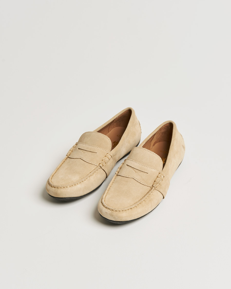 Herren | Polo Ralph Lauren Reynold Driving Loafer Beige Suede | Polo Ralph Lauren | Reynold Driving Loafer Beige Suede