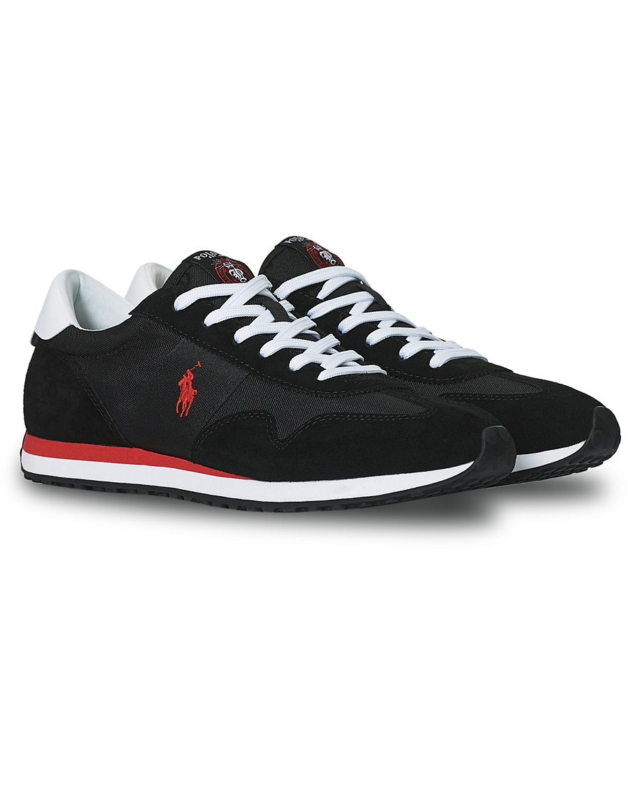 Herren | Polo Ralph Lauren Train 85 Running Sneaker Black | Polo Ralph Lauren | Train 85 Running Sneaker Black